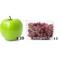 Ramadan fruit Bundle (Grape fruit and Apple)